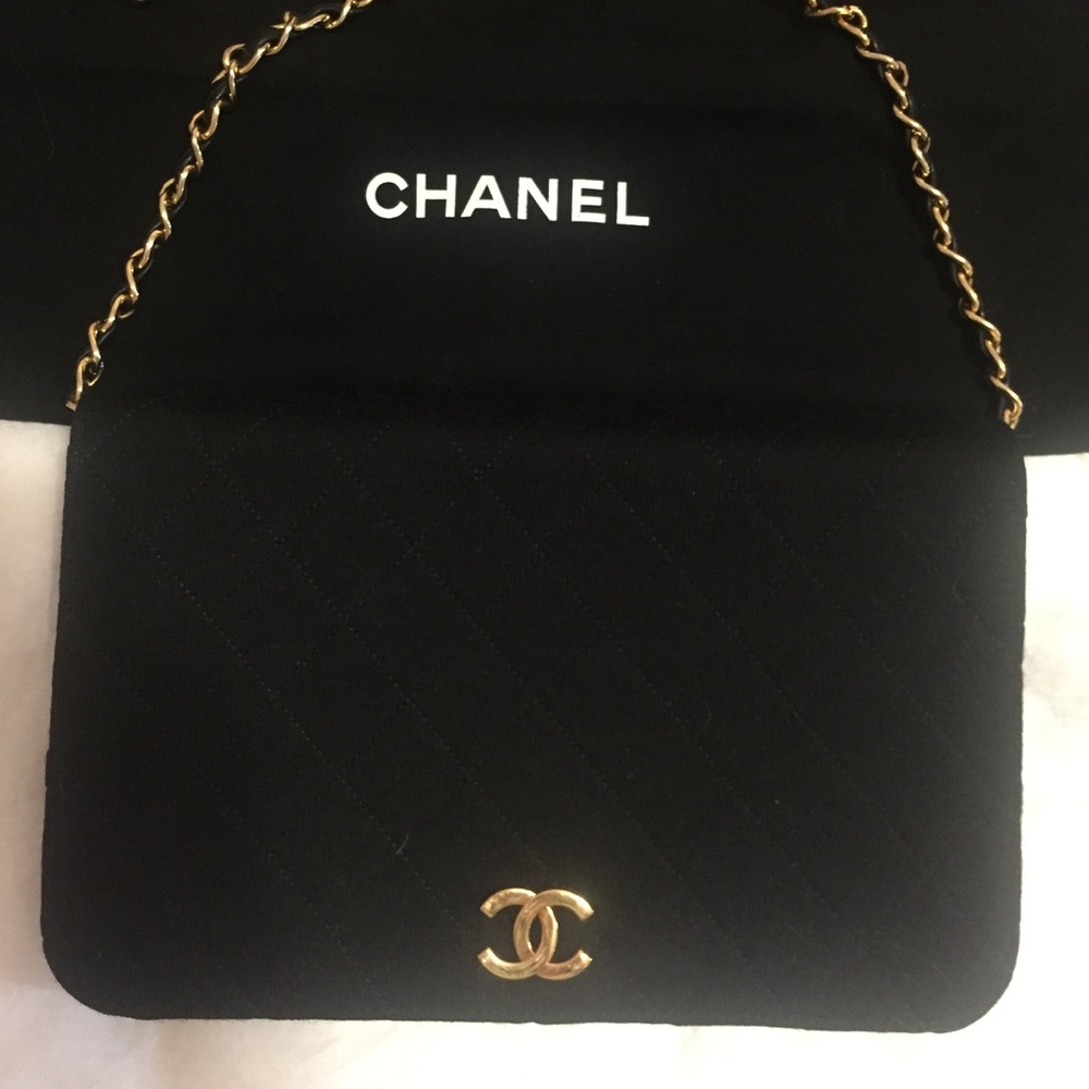 🚫Sold🚫 Chanel Black Single Flap - Picture 1 of 8